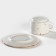 Coffee steam porcelain Punto Bianca: a cup 80 ml, a saucer d = 6 cm
