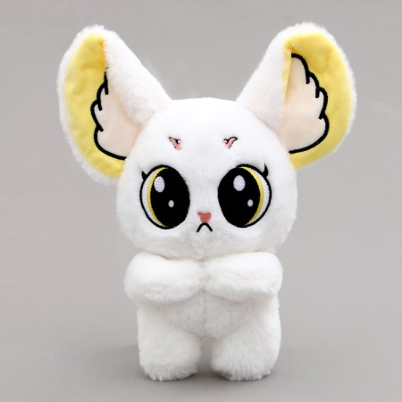 Soft toy "Nyasha", white color, 25 cm