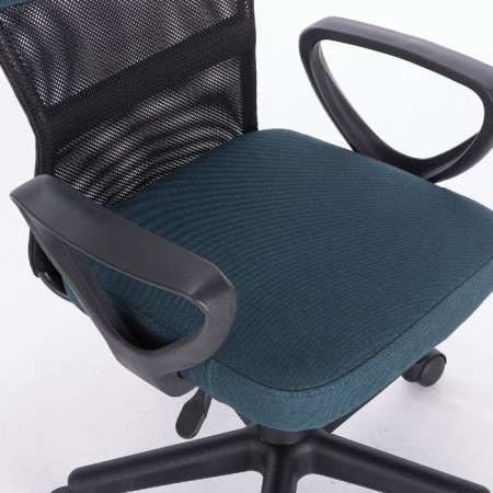 Compact Brabix Jet MG-315, with armrests, blue-8