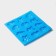 Form for 3D jewelry "Christmas Toy", silicone, 30 × 30 cm, 12 cells, blue color