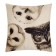 Pillowcase decorative Ethel "Owls" 40x40 cm, velor