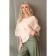 Female jumper, size 42, beige color