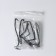 LadOM clothing cover, 60 × 90 cm, PEVA, transparent