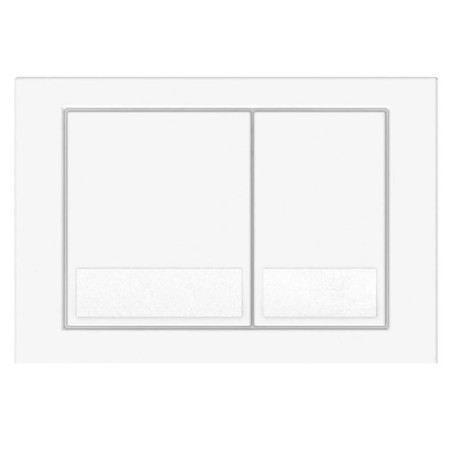 VeConi Square VFS-WH, plastic, mechanical, glossy, white