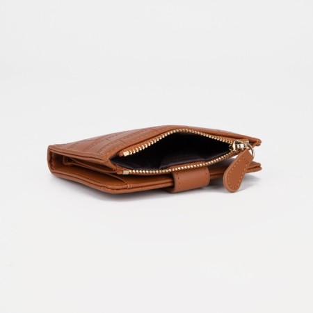 Women's wallet on the button, redhead color-2