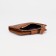 Women's wallet on the button, redhead color