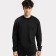 Jumper male, black color, size 50