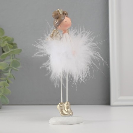 Souvenir Polystone "Angel-hearteous gun" 17.5x6x5.5 cm-1