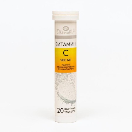 Vitamin C 900 Mirrolla, 20 sparkling tablets