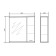 Cabinet-mirror harmony right 55