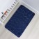 Savanna bathroom and toilet “Memory Foam”, 50 × 80 cm, blue color