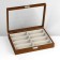 Decoration stand, wood, 8 cells, 34.8 × 25.7 × 7.5 cm, color gray color