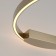 Bra Maytoni Mod058WL-L35BS3K, 1XLED, 37W, 60x60x60 cm, 1800lm, brass color