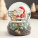 Souvenir Polystone Water Ball "Santa Claus with Olesha in the forest" 7x7x9 cm