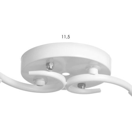 AVA chandelier 2he27 40W Belo-chromium 45x26x27 cm Bayerlux-5