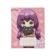 Notebook 24 sheets in the “ANime Girls” cage, cover coated cardboard, UV-fluid, block 65 g/m2, mix