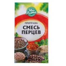 A mixture of peppers with salt, seasoning, 15 g