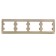 The frame "Glossa" Sche GSL000404, four -seater, horizontal, color titanium