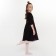 Children's elegant tights Anabel 20 den Color white (Bianco), height 116-122