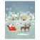 Pillow Golk “Santa Claus rushes to us, decorative, size 16x45 cm