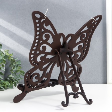 Souvenir cast iron stand "Butterfly" 29x5x27 cm-3