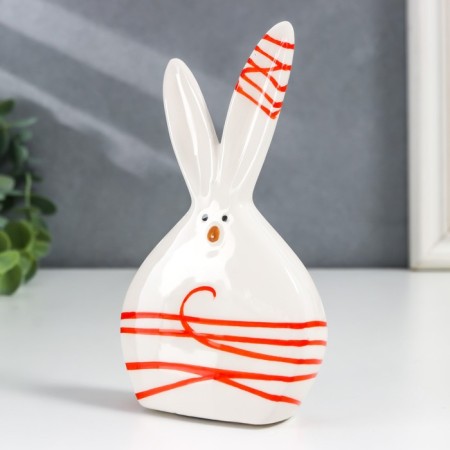Souvenir Ceramics "Stop with red thread" 3.5x7.5x13.2 cm-2
