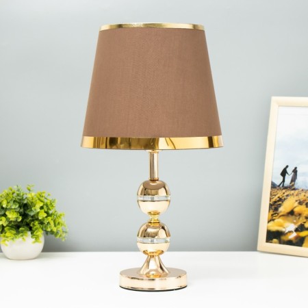 Tilde table lamp 1x40W E27 220V gold 25x25x44 cm Risalux