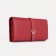 Wallet on magnets, burgundy color