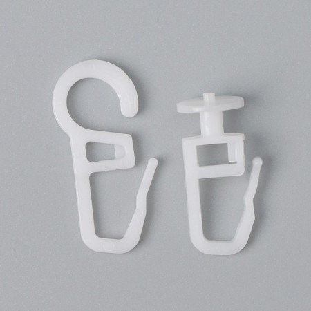 Binide cornice, 180 cm, d = 2.8 cm, white color-7