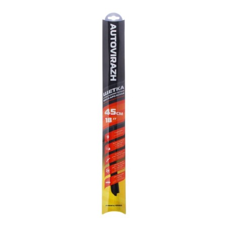 Autovirazh wiper brush "AV-255", 18 "/450 mm, frameless, AV-001817-4