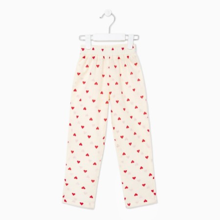 Pants Children's Minaku: Cotton Collection Beige Color, Height 122-5
