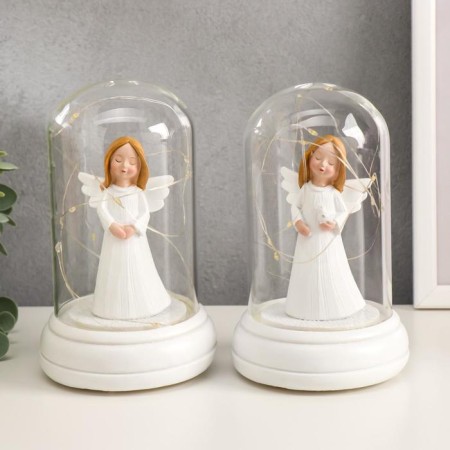 Souvenir Polystone Light "Angel-girl with puffy cheeks" mix 15.7x10.5x10.5 cm