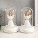 Souvenir Polystone Light "Angel-girl with puffy cheeks" mix 15.7x10.5x10.5 cm