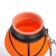 Water bottle, 550 ml, basketball ball, folding, 18 x 8.7 cm