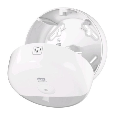 Tork Smartone Dispenter for toilet paper in mini rolls, white color-1