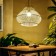 Ceiling Lamp from Rotan "Network", 1 × 120 W, E27, 40 × 40 × 35 cm