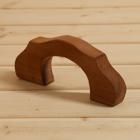 Linden door handle, 25x9x2.6 cm, thermo