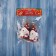 Christmas tree decoration "Dwarf, peas cap" (set 2 pcs) 9x4.5 cm, red