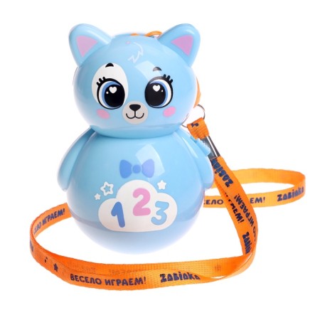 Musical Nevalyashka "Funny Baby", Blue Color-5