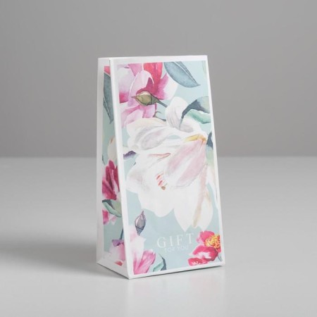 Gift package without handles "Gift for You", 10 x 19.5 x 7 cm