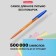 Ballic handle Erichkrause R-301 Amber Stick, Node 1.0 mm, blue ink, letter line length 1000 meters