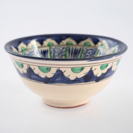 PIALA RISTAN CIRAMICA "Flowers", 11.5 cm, large, mix-8