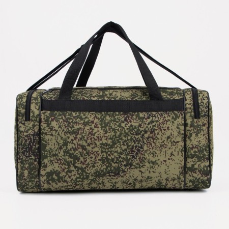 Road bag on lightning, 3 external pockets, a long belt, camouflage color/hack-1
