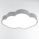 Cauces "Cloud" LED 3 modes 24W white 42x52x8 cm