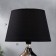 Table lamp 36657/1 E14 40W Black-Serebly H31.5 cm Risalux