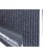 Moisture rug, ribbed, 50x80 cm, "standard" black