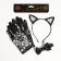Carnival set "Myu", rim, ears, gloves, butterfly