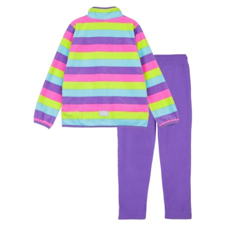 Set for girls: sweatshirt, trousers, height 98 cm-5