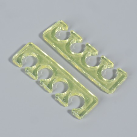 Fingers, silicone, pair, yellow-2