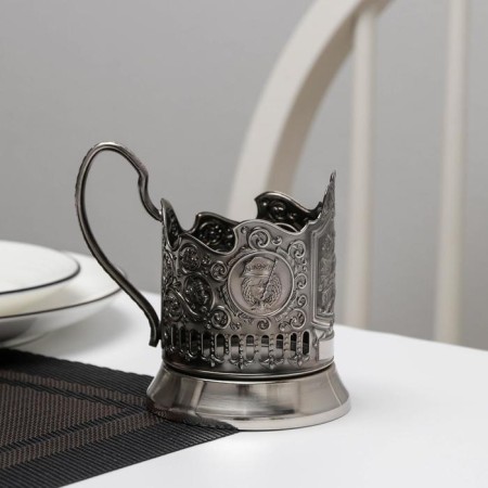 The cup holder "Tank T-34", D = 61 mm, nickelled, with blackening-1